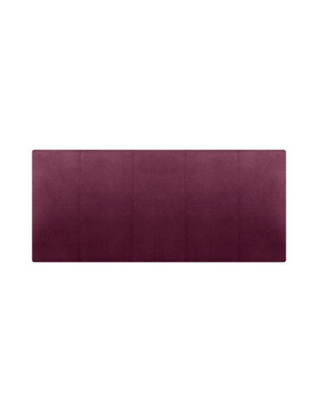 Testiera in Velluto | Bordeaux | Righe | 180X80 |