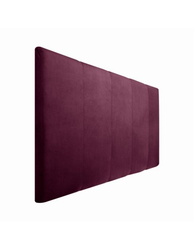 TESTIERA VELLUTO | Colore: Bordeaux | Cucitura: Righe | Dimensione: 180x80 cm