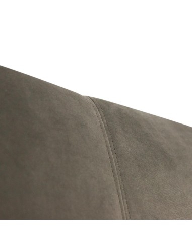 TESTIERA VELLUTO | Colore: Ebano | Cucitura: Righe | Dimensione: 180x80 cm