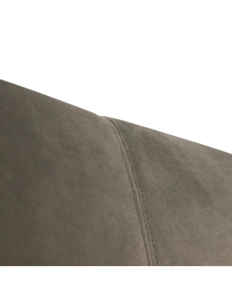 TESTIERA VELLUTO | Colore: Ebano | Cucitura: Righe | Dimensione: 180x80 cm