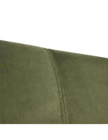 Testiera in Velluto | Verde Bosco | Righe | 180X80 |