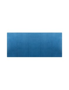 TESTIERA VELLUTO | Colore: Blu | Cucitura: Righe | Dimensioni: 180X80 2
