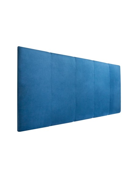 TESTIERA VELLUTO | Colore: Blu | Cucitura: Righe | Dimensione: 180x80 cm