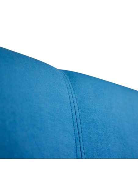 Testiera in Velluto | Blu | Righe | 180X80 |