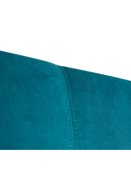 Testiera in Velluto | Petrolio | Righe | 180X80 |
