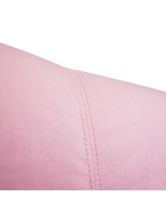 TESTIERA VELLUTO | Colore: Rosa | Cuciture: Righe | Dimensioni: 180X80 2