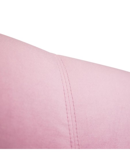 Testiera in Velluto | Rosa | Righe | 180X80 |