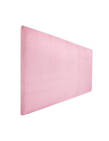 TESTIERA VELLUTO | Colore: Rosa | Cucitura: Righe | Dimensione: 180x80 cm