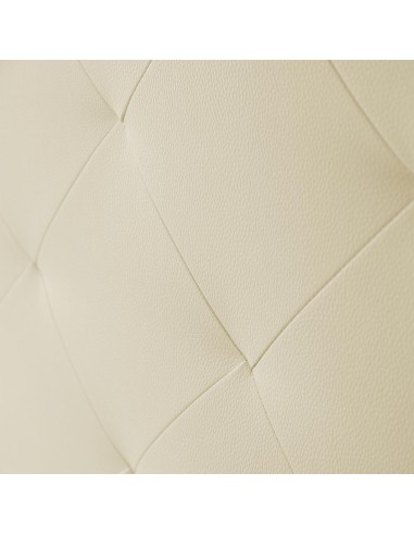 Testiera in Ecopelle | Avorio | Rombo | 160X60 |