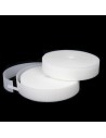 FLY TAPE | Chiusura a Strappo | 2 Rotoli 20 x 2 Metri | Larghezza: 4 cm | Colore: Bianco |