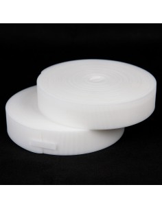 FLY TAPE | Chiusura a Strappo | 2 Rotoli 20 x 2 Metri | Larghezza: 4 cm | Colore: Bianco | 2