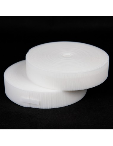 FLY TAPE | SET: 2 Rotoli 20 x 2 Metri | Larghezza: 4 cm | Colore: Bianco | Chiusura a Strappo