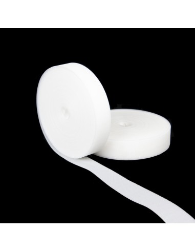 FLY TAPE | Chiusura a Strappo | 2 Rotoli 20 x 2 Metri | Larghezza: 4 cm | Colore: Bianco |
