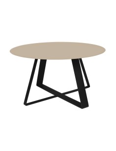 Tavolino KIMBA | Champagne | Dimensione Base: 61 cm | Altezza: 37 cm