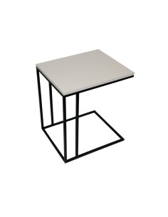 Tavolino WHISKY | Silk Grey | Servetto divano | Dimensione Base: 40x48 cm | Altezza 55 cm