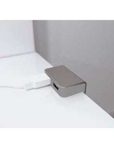 USB/T CHARGER ALLUMINIO | Doppia presa USB da appoggio | Caricatore USB |