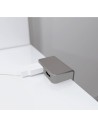 USB/T CHARGER ALLUMINIO | Doppia presa USB da appoggio | Colore: Alluminio | Caricatore USB | Voltaggio 12V