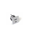 USB/S CHARGER A-C | Doppia presa USB/USBC ad incasso | Colore: Alluminio | Caricatore USB | Voltaggio 12V