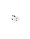 USB/S CHARGER A-C | Doppia presa USB/USBC ad incasso | Colore: Bianco | Caricatore USB | Voltaggio 12V