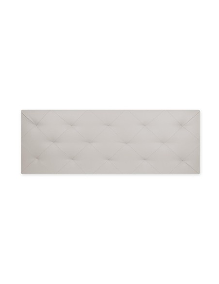 TESTIERA | Spalliera in Ecopelle | Colore Surf Ice | Cuciture Rombi | Dimensioni L.160 H.60 |