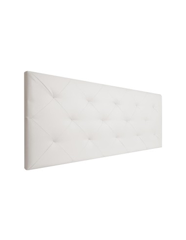 TESTIERA | Spalliera in Ecopelle | Colore Surf Ice | Cuciture Rombi | Dimensioni L.160 H.60 |