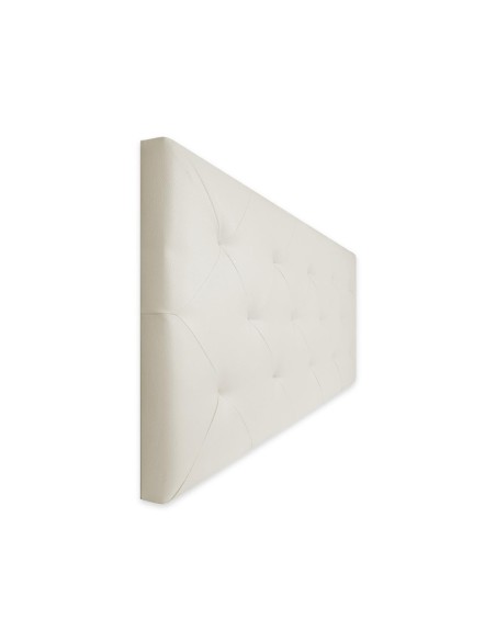 TESTIERA | Spalliera in Ecopelle | Colore Surf Ice | Cuciture Rombi | Dimensioni L.160 H.60 |