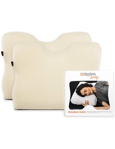 P17 x Dyplon | FEDERE per cuscino Dyplon Bridge | DOUBLE PACK (2 pezzi) | 100% cotone naturale non riciclato | Colore Beige |