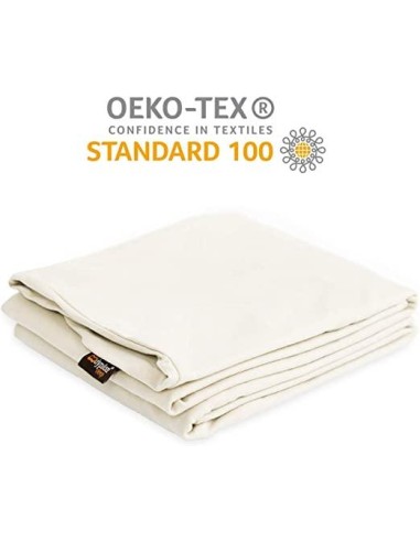 P17 x Dyplon | FEDERE per cuscino Dyplon Bridge | DOUBLE PACK (2 pezzi) | 100% cotone naturale non riciclato | Colore Beige |