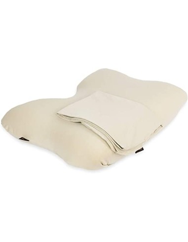 P17 x Dyplon | FEDERE per cuscino Dyplon Bridge | DOUBLE PACK (2 pezzi) | 100% cotone naturale non riciclato | Colore Beige |