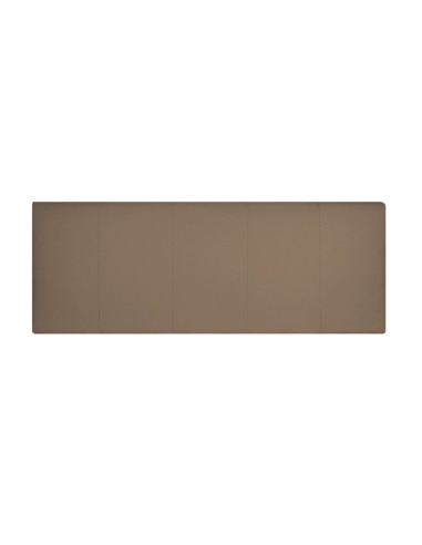 TESTIERA | Spalliera in Ecopelle | Colore Taupe | Cuciture Righe | Dimensioni L.180 H.80 |
