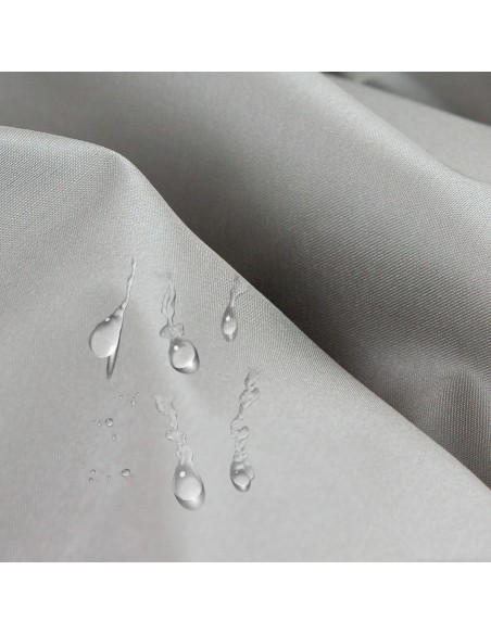 KRIS | Tessuto Impermeabile | Colore Grigio | Lunghezza Personalizzabile | Altezza 140 cm | Ecopelle Waterproof da Esterno |