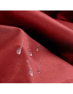 KRIS | Tessuto Impermeabile | Colore Rosso | Lunghezza Personalizzabile | Altezza 140 cm | Ecopelle Waterproof da Esterno |