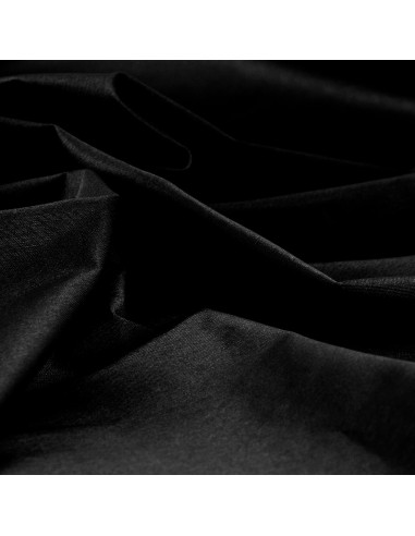 KRIS | Waterproof Fabric | Black Color | Customizable Length | Height 140 cm | Outdoor Waterproof Faux Leather