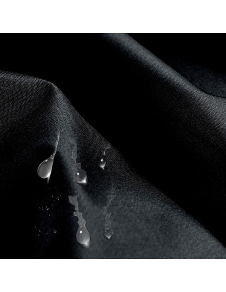 KRIS | Tessuto Impermeabile | Colore Nero | Lunghezza Personalizzabile | Altezza 140 cm | Ecopelle Waterproof da Esterno |