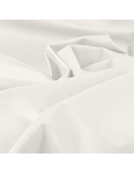 KRIS | Waterproof Fabric | White Color | Customizable Length | Height 140 cm | Outdoor Waterproof Faux Leather
