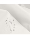 KRIS | Tessuto Impermeabile | Colore Bianco | Lunghezza Personalizzabile | Altezza 140 cm | Ecopelle Waterproof da Esterno |