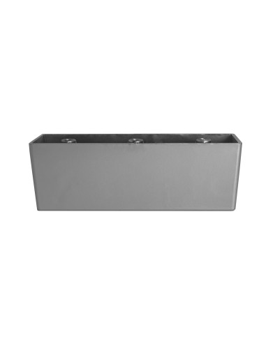 TRAPEZIO | SET da 4 Piedi e 16 viti | Satinato | H.5 L.15 | Piedini per divani-poltrone |