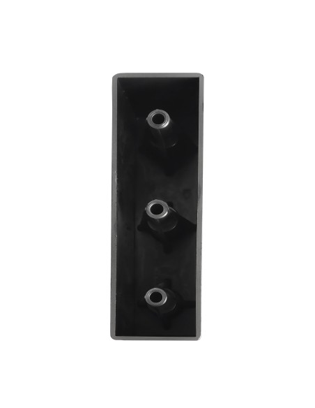 TRAPEZIO | SET da 4 Piedi e 16 viti | Satinato | H.5 L.15 | Piedini per divani-poltrone |