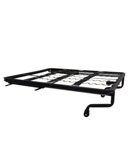Meccanica CARRY ON | Scorrimento Seduta | Dimensioni: H.25 - L.76 - L. 89 cm | Finitura: Nero