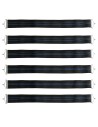 CINGHIA ELASTICA RETE LETTO | Cinghia Elastica con Gancio per Rete Letto | Set 6 Pezzi | Lunghezza a Riposo 52 cm | Lunghezza...