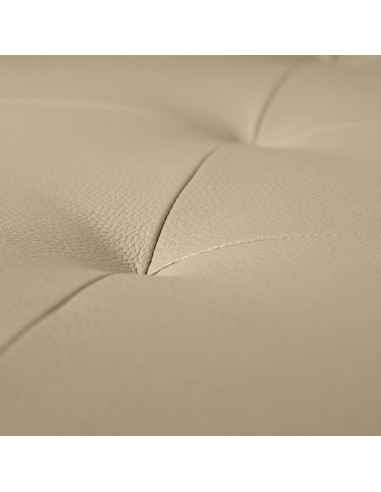 TESTIERA | Spalliera in Ecopelle | Colore Caramello | Cuciture Rombi | Dimensioni L.180 H.80 |