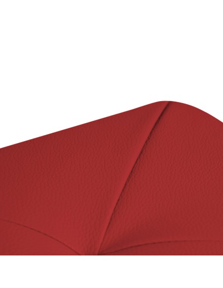 TESTIERA | Spalliera in Ecopelle | Colore Rosso | Cuciture Rombi | Dimensioni L.180 H.80