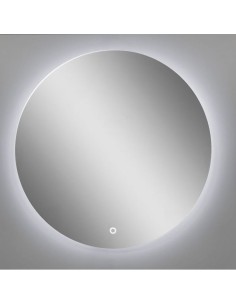SP18 | Specchio a LED Rotondo | Luce Naturale | Accensione Touch | 90x90cm | 2