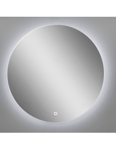SP18 | Specchio a LED Rotondo | Luce Naturale | Accensione Touch | 90x90cm |