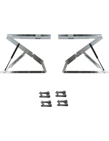 ALZARETE GET-UP letto matrimoniale | Meccanismo sollevamento ORIZZONTALE Letto Contenitore | KIT COMPLETO |