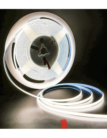 PROFILO FLEX COB | Profilo LED flessibile | Luce: Naturale | Dimensioni: Lunghezza 5 m - Spessore 3 mm