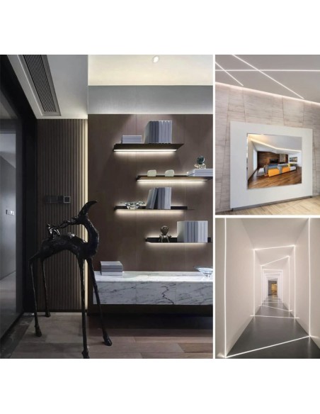 PROFILO FLEX COB | Profilo LED flessibile | Luce Naturale 4000k | L.5 m Sp.3 mm |