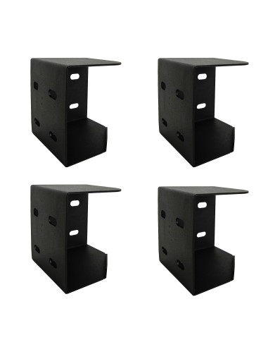 KIT ALZARETE letto MATRIMONIALE + ANGOLARI per rete 10x10 cm | KIT COMPLETO: 2 Trapezi + 2 Pistoni + 4 Clips+ Viti di montagg...