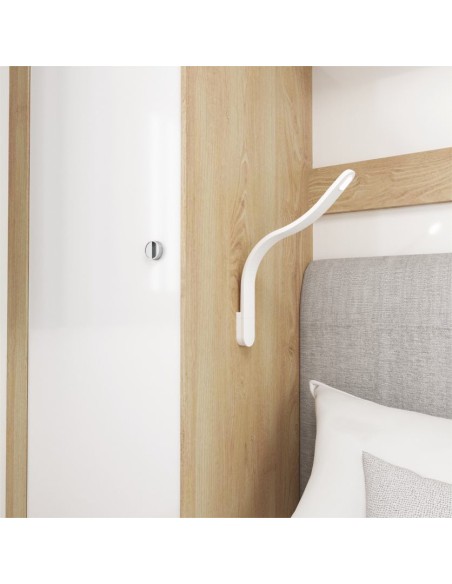 SILKA BIANCA | Lampada LED Flessibile | Lampada: Bianca | Luce: Naturale | Voltaggio: 12V | Accensione Touch
