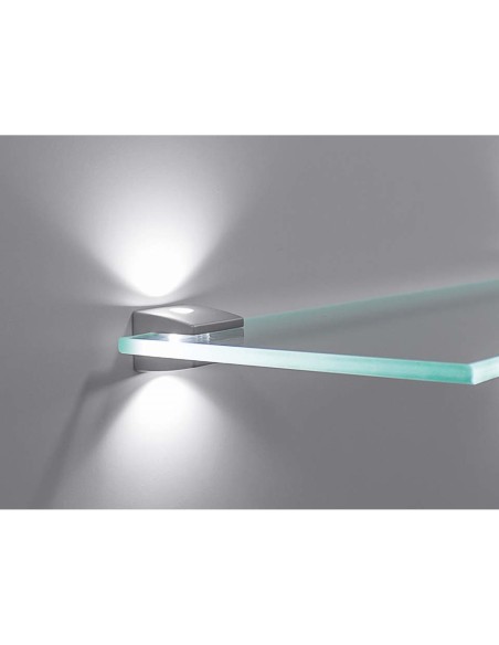 ZETA 3S NZ MASTER | LED shelf clip with touch switch | Aluminum | Natural Light